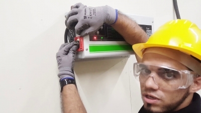 Configuración Inversor Wave Senoidal serie SWG mediante pulsador de encendido