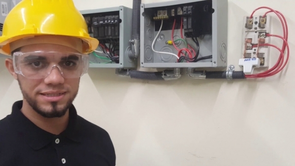 Instalación Switch doble tiro 220Vac